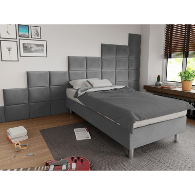 Čalouněný nástěnný panel 40x30 PAG - šedá