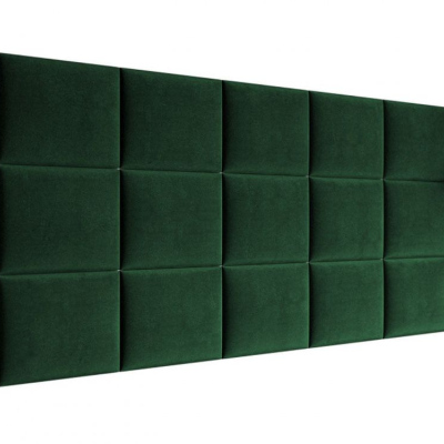 Čalouněný nástěnný panel 40x30 PAG - zelená