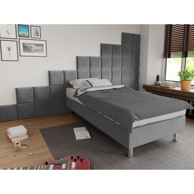 Čalouněný nástěnný panel 30x30 PAG - šedá