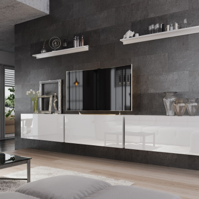 Moderní obývací sestava BRADT 6 - bílá