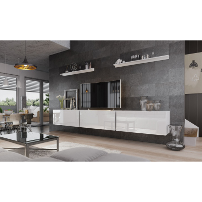 Moderní obývací sestava BRADT 6 - bílá