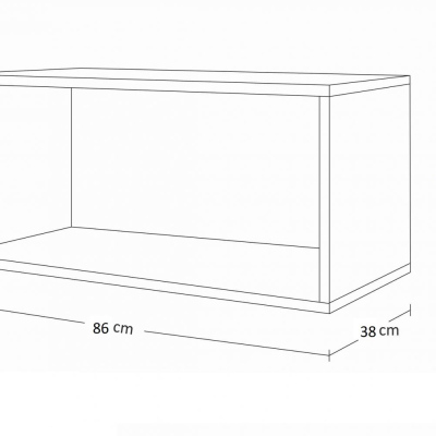 Moderní obývací sestava BRADT 6 - bílá