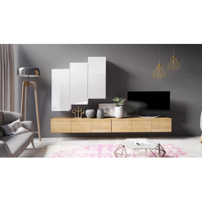 TV stolek CONNOR - hnědý