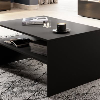 Konferenční stolek ANNEMARIE - černý