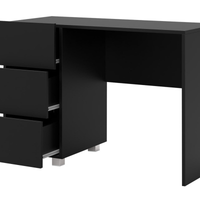 Psací stůl CHEMUNG - bílý / lesklý bílý