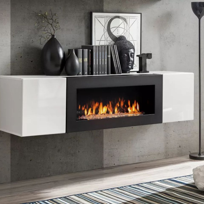 Komoda s biokrbem FREYA - bílá