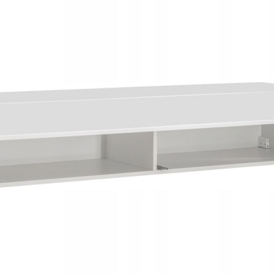 Obývací stěna s biokrbem FREYA 4 - bílá