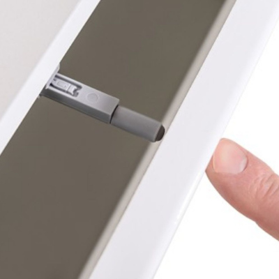 Obývací stěna s biokrbem FREYA 4 - bílá