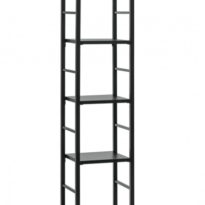 Kovový regál RIONATA 2 - černý