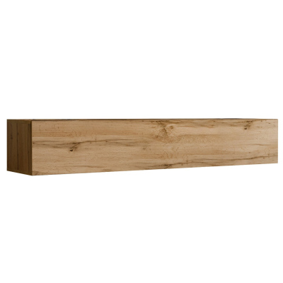 Stěna do obývacího pokoje RIONATA 15 - černá / dub wotan