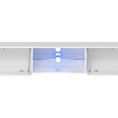 Stěna do obývacího pokoje RIONATA 22 - černá / grafit