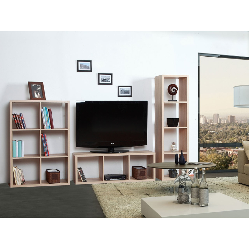 Set regálů DATGEN - dub sonoma