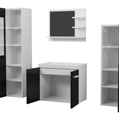 Koupelnová stěna s umyvadlem YUKO 1 - matera + sifon ZDARMA