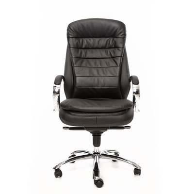 Kožené kancelářské křeslo OREST - černé