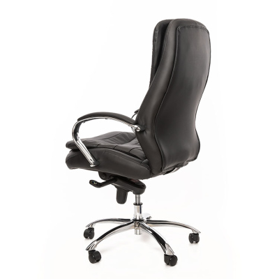 Kožené kancelářské křeslo OREST - černé