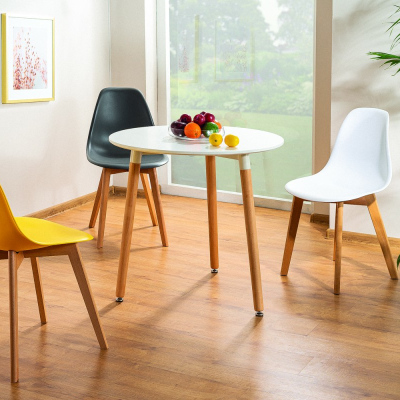 Jídelní židle NAJA - buk / světle šedý