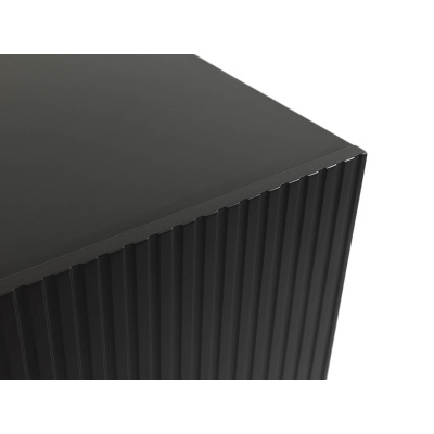 Designová komoda s dvířky HAER 2 - antracitová