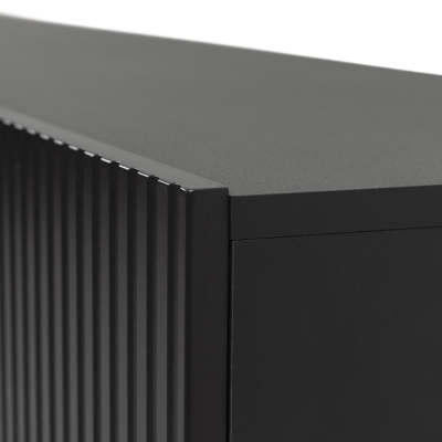 Designová komoda s dvířky HAER 2 - antracitová