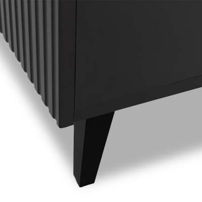 Designová komoda s dvířky HAER 2 - antracitová