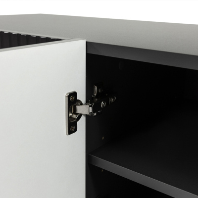 Designová komoda s dvířky HAER 2 - antracitová