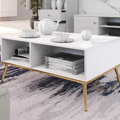 Konferenční stolek AIKE - bílý