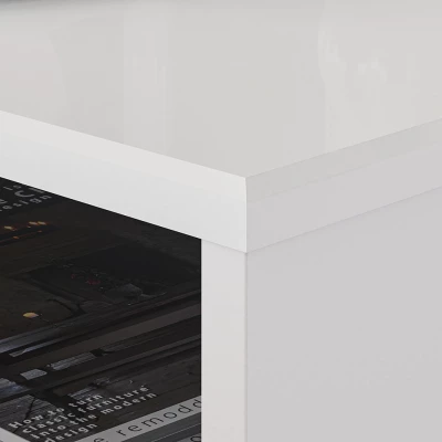 Konferenční stolek AIKE - bílý