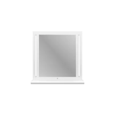 Zrcadlo na zeď BRIANA - bílé