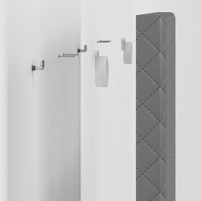 Nástěnný věšák ILKO - šedý