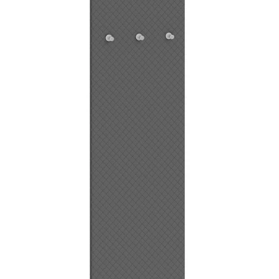 Nástěnný věšák ILKO - šedý