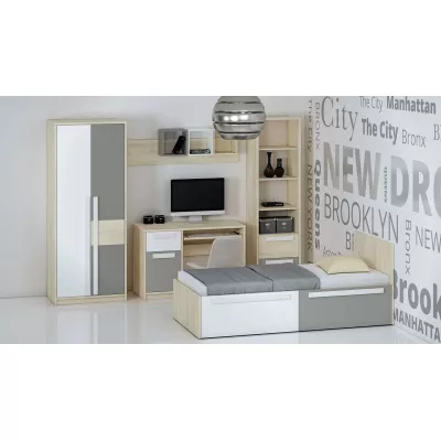 Závěsná police INNES - bílá