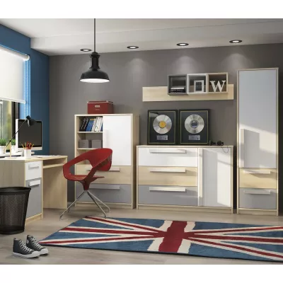 Závěsná police INNES - bílá