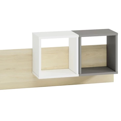 Závěsná police INNES - bílá