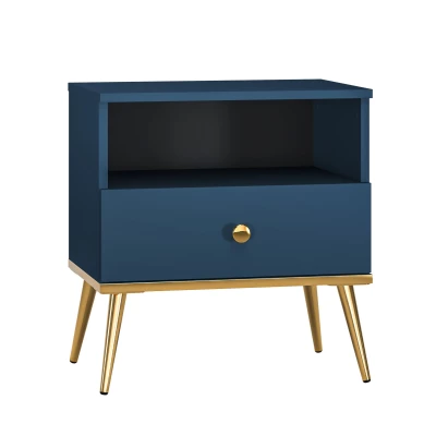 Noční stolek MADO - modrý