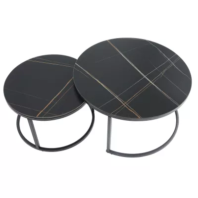 Sada konferenčních stolků EVODIA 4 - matná černá