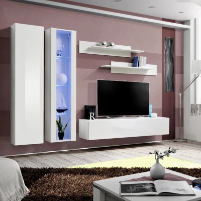 Obývací stěna FREYA 4 - bílá