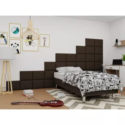 Čalouněný nástěnný panel 40x30 PAG - hnědý