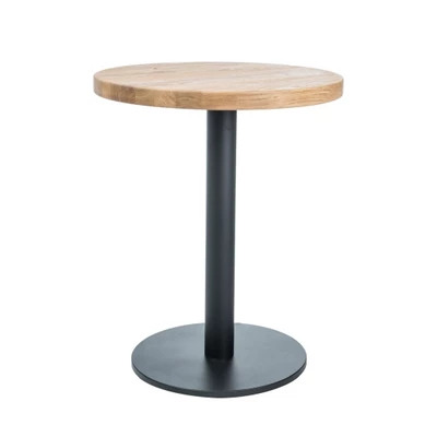 Odkládací stolek KYRYLO 2 - 70, dub / černý