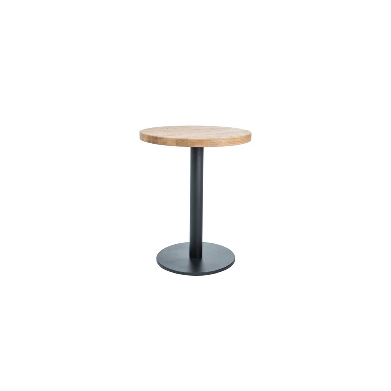 Odkládací stolek KYRYLO 2 - 70, dub / černý