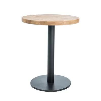 Odkládací stolek KYRYLO 2 - 70, dub / černý