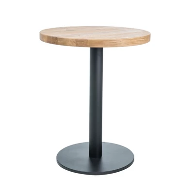 Odkládací stolek KYRYLO 2 - 60, dub / černý