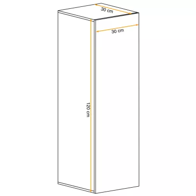 Závěsná skříňka RIONATA - dub wotan