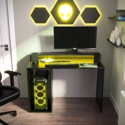 Počítačový stůl LAMAR 2 - černý