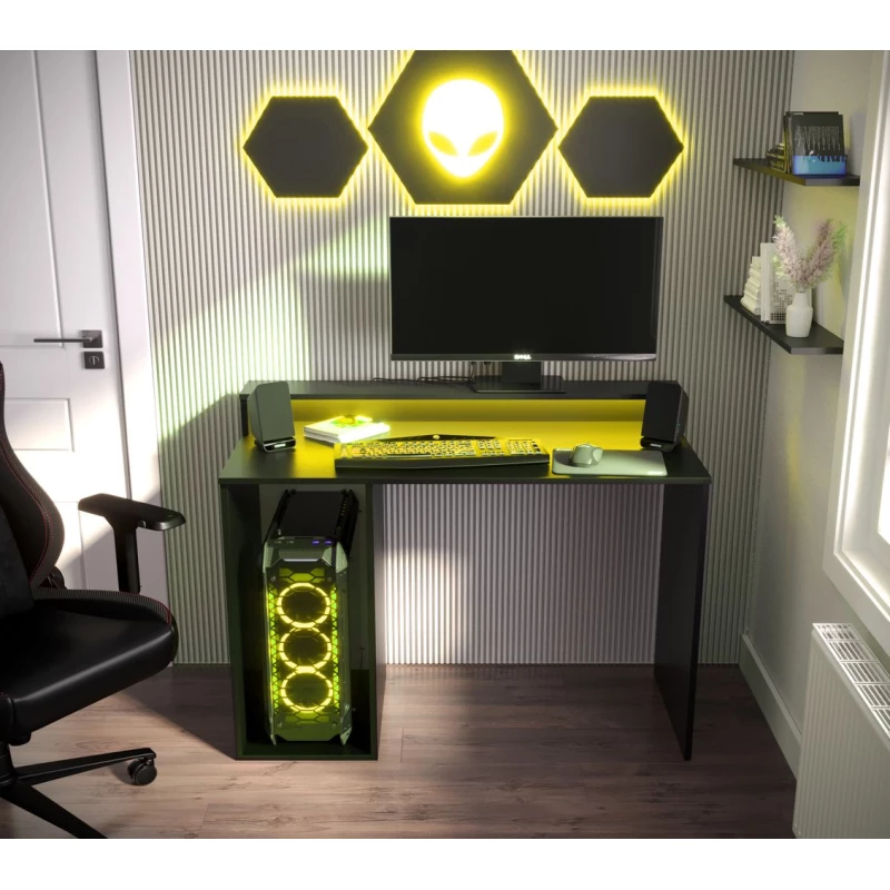 Počítačový stůl LAMAR 2 - černý