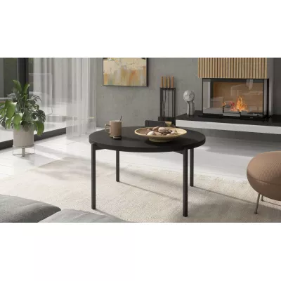 Kulatý konferenční stolek VILEM 1 - černý