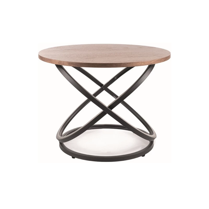 Konferenční stolek DIDIER - ořech / černý