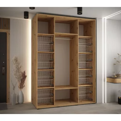 Drátěný úložný koš do skříně UNIS - hloubka 60 cm