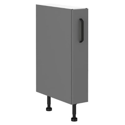 Výsuvná skříňka NELJA - šířka 15 cm, antracit