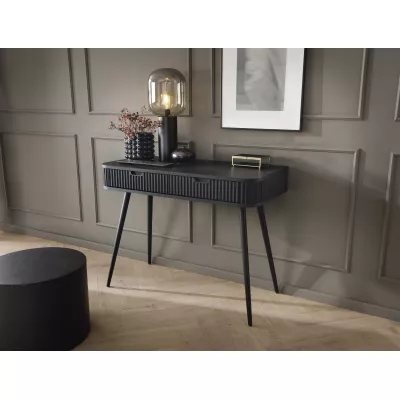 Toaletní stolek LOTAS - černý