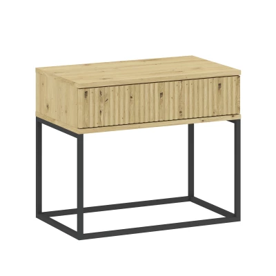 Noční stolek se zásuvkou MARETA 2 - dub artisan