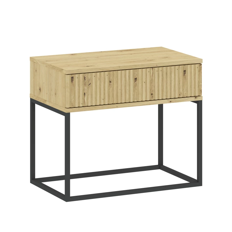 Noční stolek se zásuvkou MARETA 2 - dub artisan